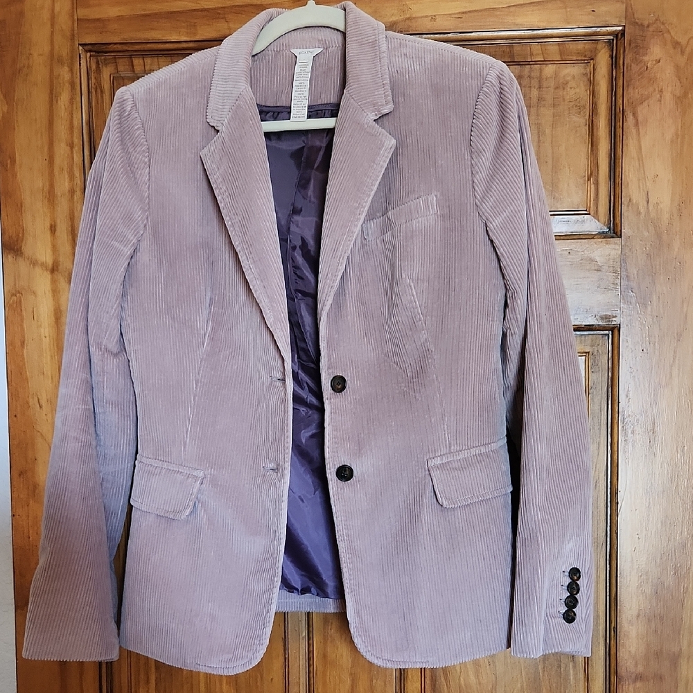 J. Crew Purple Blazer